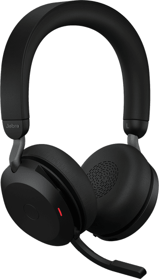 Jabra Evolve2 75 USB-C Wireless Office Headset Black
