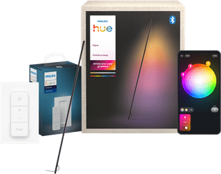 Philips Hue Signe Tube Stehleuchte + Dimmer