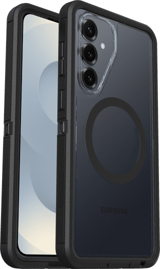 Otterbox Defender Samsung Galaxy S26 Plus Backcover mit Magnet Transparent mit schwarzem Rand