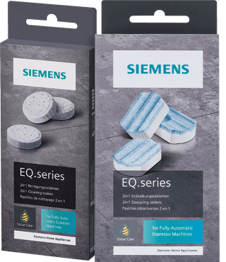 Siemens Descaling Tablets + Cleaning Tablets