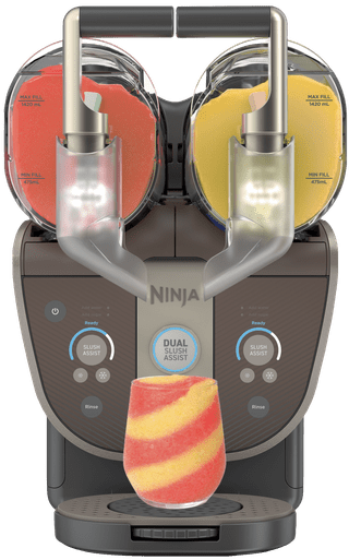 Ninja SLUSHi Twist Frozen Drink Maker Mokka FS702EUBR