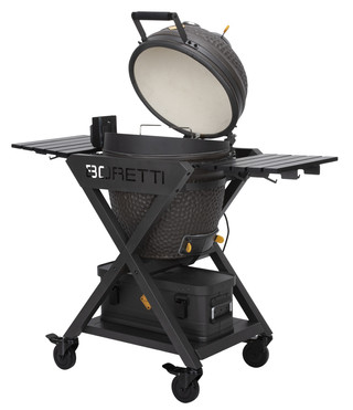 Boretti Ceramica Medium + Boretti Grillabdeckung Ceramica Medium