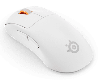 SteelSeries Rival Pro WL Mini Kabellose Gaming-Maus Weiß