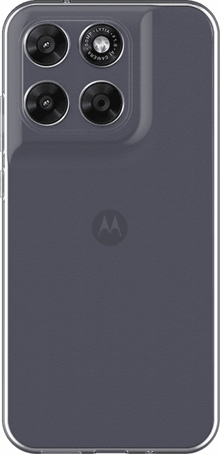 Just in Case Soft Design Motorola Moto G67 / G77 Backcover Transparent