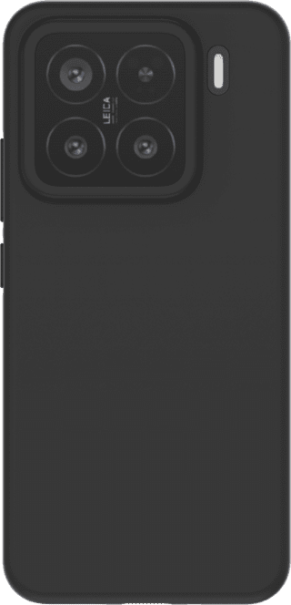 Just in Case Soft Design Xiaomi 17 Back Cover Black