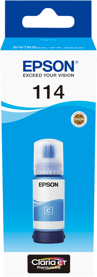 Epson 114 Ink Bottle Cyan