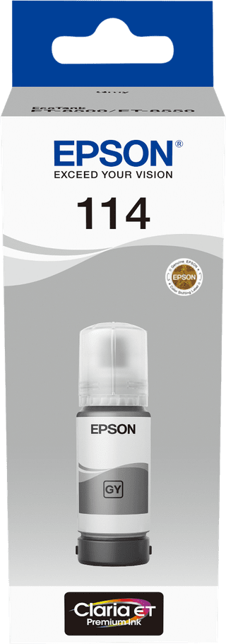 Epson 114 Ink Bottle Gray