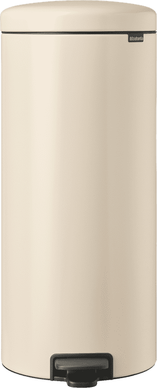Brabantia NewIcon Pedal Trash Can 30L Soft Beige
