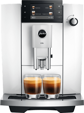 JURA E6 Piano White (ED)