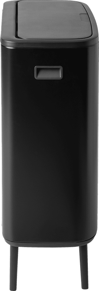 Brabantia Bo Touch Bin Hi Abfalleimer 2 x 30 Liter Matt Black