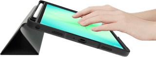 Just in Case Samsung Galaxy Tab A11/A9 Plus ArmorElite Book Case Schwarz