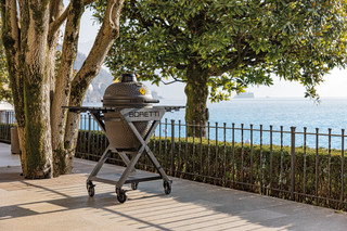 Boretti Ceramica Medium + Boretti Grillabdeckung Ceramica Medium