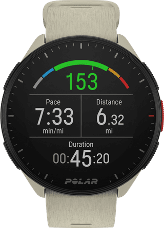 Polar Pacer White