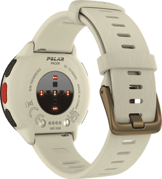 Polar Pacer White