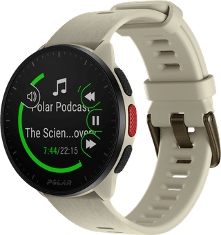 Polar Pacer White
