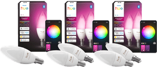 Philips Hue Kerzenlampe White & Color E14 5er-Pack