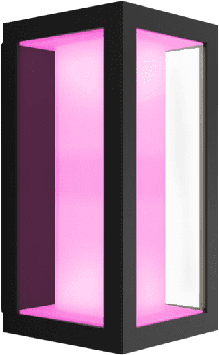 Philips Hue Impress Wandleuchte White & Color Schwarz schmal