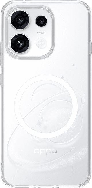 OPPO Reno16 F Backcover mit Magnet Transparent