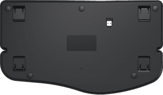 BlueBuilt Kabellose Ergonomische Bluetooth-Tastatur QWERTZ