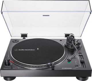 Audio-Technica AT-LP120XBT + Audio-Technica ATH-SP3X Schwarz