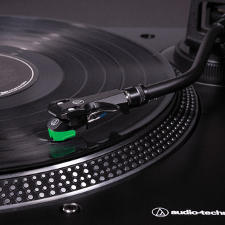 Audio-Technica AT-LP120XBT + Audio-Technica ATH-SP3X Schwarz