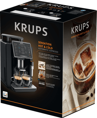 Krups Sensation Hot & Cold EA913H Black