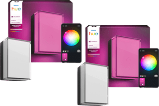 Philips Hue Scenova Wand- und Deckenleuchte Außenbereich Doppelpack