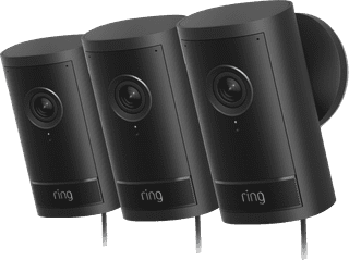Ring Outdoor Camera Pro Stecker Schwarz 3er-Pack