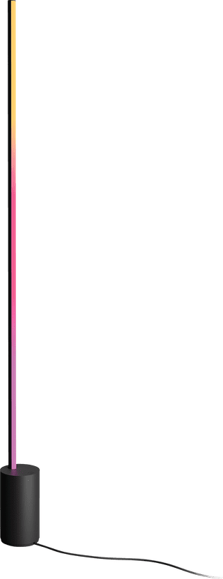 Philips Hue Gradient Signe Floor Lamp - White and Colored Light - Black