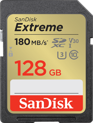 SanDisk SDXC Extreme 128GB 90MB/s