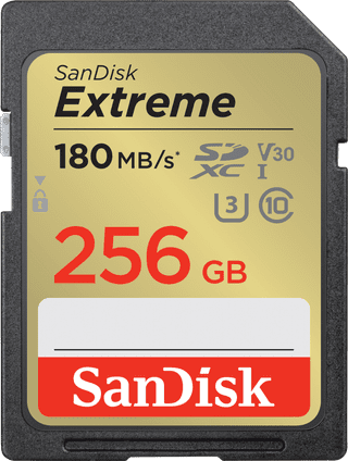 SanDisk SDXC Extreme 256GB 130MB/s