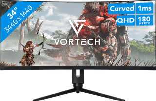 Vortech Pro 34 Zoll Quad HD Curved