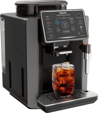 Krups Sensation Hot & Cold EA913H Black