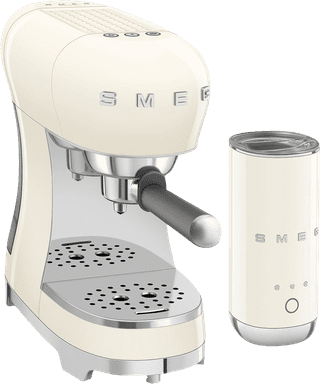 SMEG ECF12CREU Cream + Milk Frother