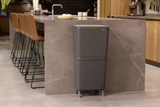 Brabantia SortUp Recycle Hi Mülleimer 20+25L Grau