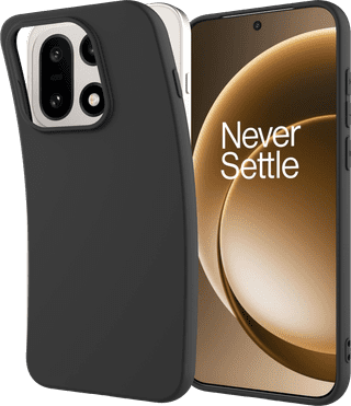 Just in Case Soft Design OnePlus 15 Back Cover Black