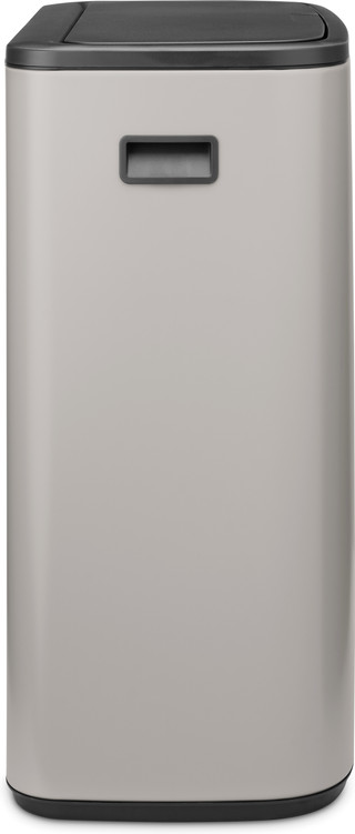 Brabantia Bo Touch Bin Mülleimer 2 x 30 Liter Soft Grey
