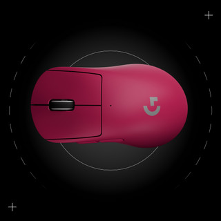 Logitech G PRO X Superlight 2 DEX Lightspeed Kabellose Gaming-Maus Magenta