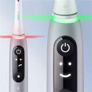 Oral-B iO Series 6N Grau + zusätzliche iO Sanfte Reinigung Aufsteckbürste