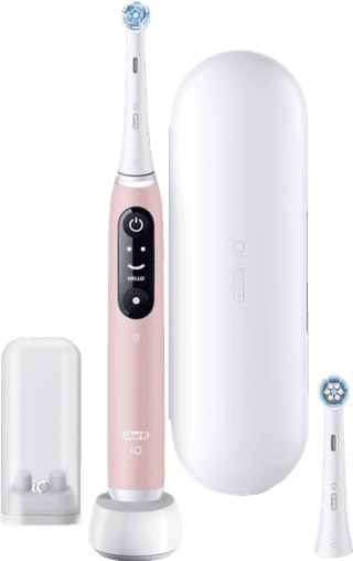 Oral-B iO Series 6N Light Pink + Extra iO Gentle Care Brush Attachment