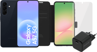 Samsung Galaxy A57 128GB Dunkelblau 5G + Komplettes Zubehörset