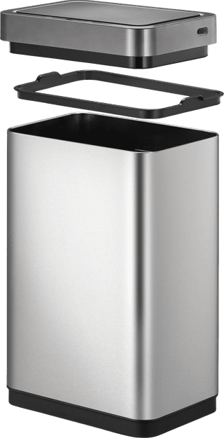 EKO Mirage X Sensor 80L Matte Stainless Steel