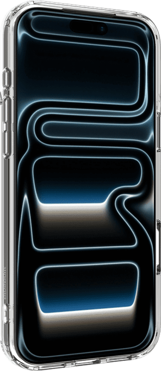 BlueBuilt MagSafe Hülle mit Ständer iPhone 18 Pro Max Transparent + Powerbank 5.000 mAh Grau