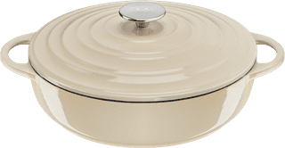 Tefal LOV niedriger Bräter 28 cm Beige