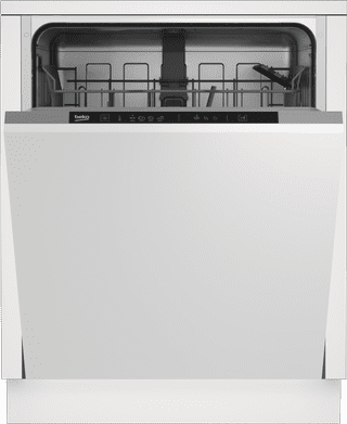 Beko DIN34320 / Einbau / vollintegriert / Nischenhöhe 82 - 87 cm