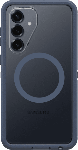 Otterbox Defender Samsung Galaxy S26 Plus Backcover mit Magnet Transparent mit blauem Rand