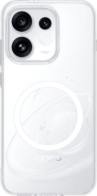 OPPO Reno16 / Reno16 Pro Backcover mit Magnet Transparent