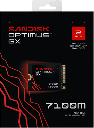 SANDISK Optimus GX 7100M 2TB NVMe-SSD