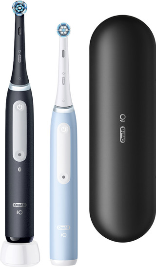 Oral-B iO 3 Schwarz und Blau Doppelpack