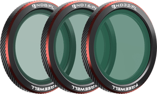 Freewell DJI Neo 2 Magnetic ND/PL Filter Bright Day 3er-Pack
